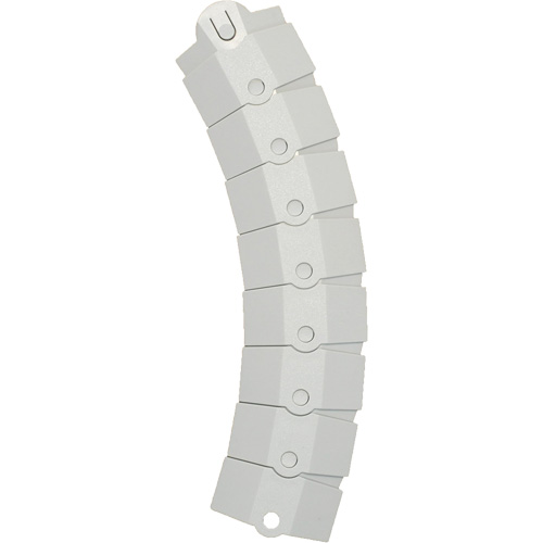 Small Ultra-Sidewinder Cable Protection System&reg; with Endcaps, 39.5" x 3" x 0.8", 2000 lbs. (1 tons) Rideout Tool & Machine Inc.