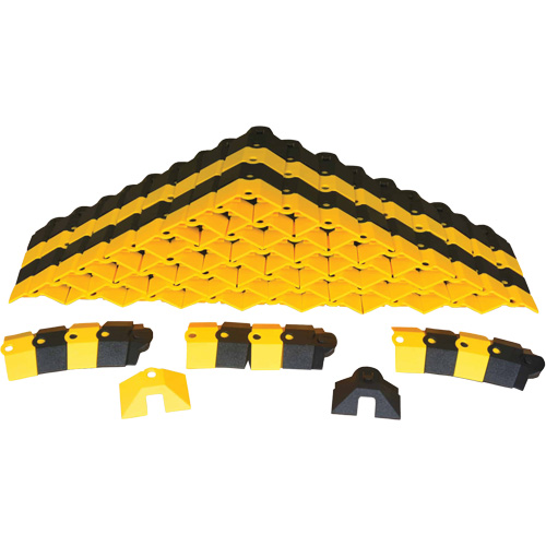 24-Foot Bulk Box Ultra-Sidewinder Cable Protection System&reg;, 288" x 9.8" x 1.4", 2000 lbs. (1 tons) Rideout Tool & Machine Inc.