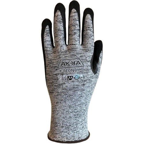 RECN4 Cut Resistant Gloves, Size 11, 13 Gauge, Nitrile Coated, Nylon/HPPE Shell, ASTM ANSI Level A4/EN 388 Level D Rideout Tool & Machine Inc.