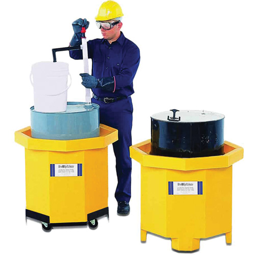 Transpalette pour Ultra-Spill Collector, 66 gal. US, Mobile Rideout Tool & Machine Inc.