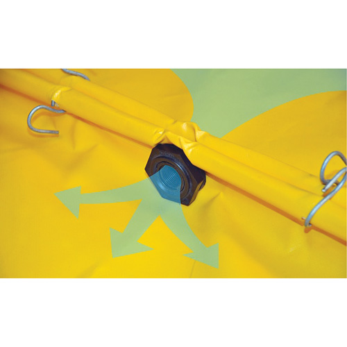 4-Drum Flexible Ultra-Spill Deck&reg;, 22 US gal. Spill Capacity, 48" x 48" x 2.5" Rideout Tool & Machine Inc.