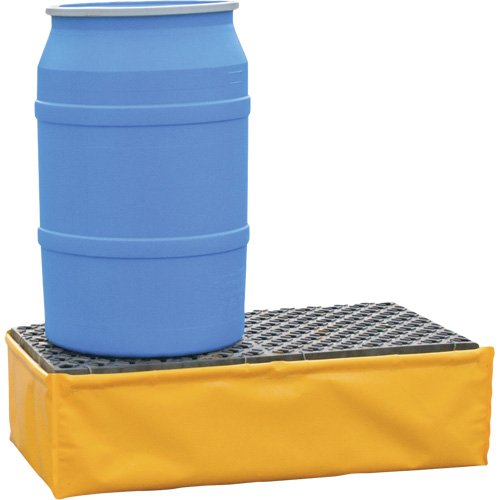 2-Drum Flexible Ultra-Spill Pallet&reg;, 66 US gal. Spill Capacity, 48" x 24" x 14" Rideout Tool & Machine Inc.