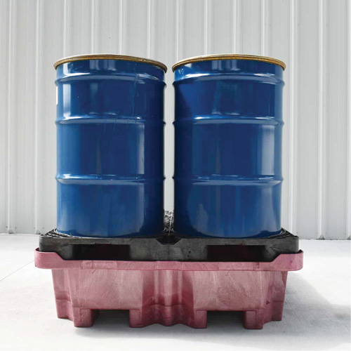 4-Drum Ultra-Spill King&reg; Drum Spill Pallet, 85 US gal. Spill Capacity, 51" x 51" x 17.5" Rideout Tool & Machine Inc.