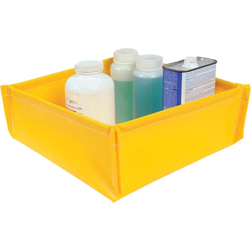 Flexible Ultra-Utility Tray, 12" lo x 12" la x 4,8" h, Cap. de d&eacute;versement 1,5 gal. US Rideout Tool & Machine Inc.