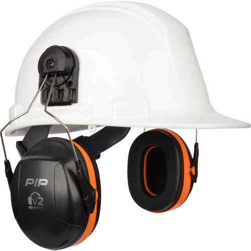 Coquilles antibruit passives V2 Dynamic, Fixation pour casque, 24 NRR dB Rideout Tool & Machine Inc.