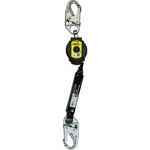 Limiteur de chute personnel TurboLite+ Miller, 6', Sangles, Stationnaire Rideout Tool & Machine Inc.