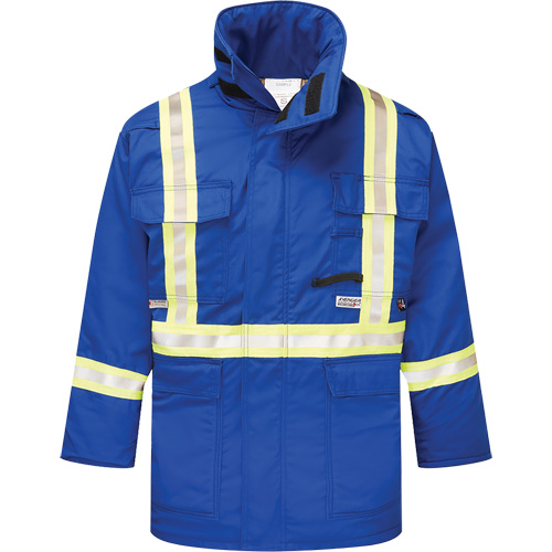 Parka isol&eacute; ignifuge 9 oz Avenger, Grand (grande taille), Bleu royal Rideout Tool & Machine Inc.