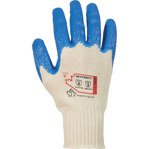 Gants r&eacute;sistants &agrave; la perforation pour usage g&eacute;n&eacute;ral, 6/T-petit, R&ecirc;vetement Nitrile, Calibre 7, Enveloppe en Nylon/Coton Rideout Tool & Machine Inc.