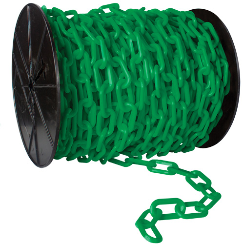 Chaîne de s&eacute;curit&eacute; en plastique robuste, Jaune Rideout Tool & Machine Inc.