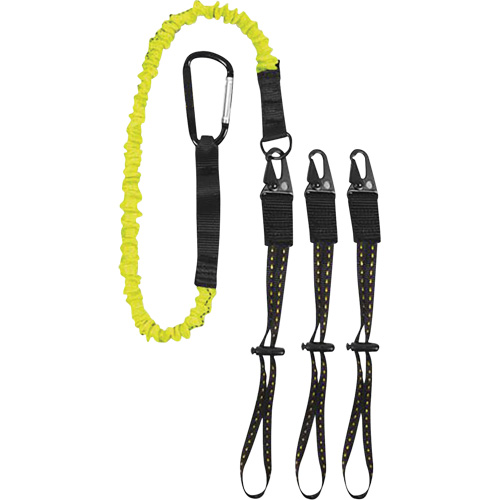 Longe d'outil GearLink avec embouts interchangeables, Tendeur, Mousqueton/boucle Rideout Tool & Machine Inc.