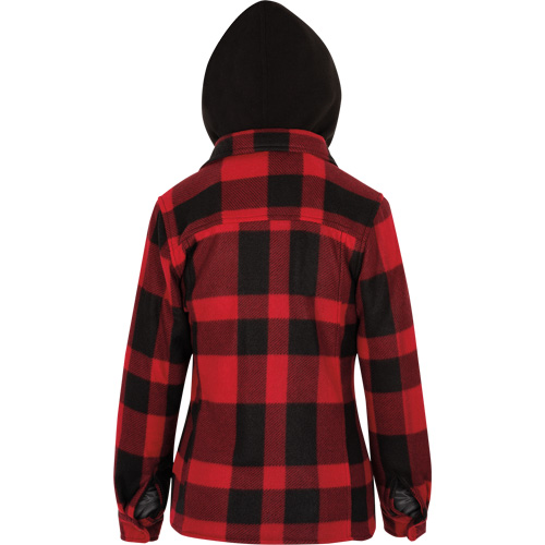 415RBW Quilted Hooded Shirt, Women's, X-Small, Multi-Colour Rideout Tool & Machine Inc.