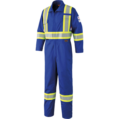 7704T FR-Tech&reg; Arc-Rated Coverall, Size 40 (Tall), Royal Blue, 10 cal/cm² Rideout Tool & Machine Inc.