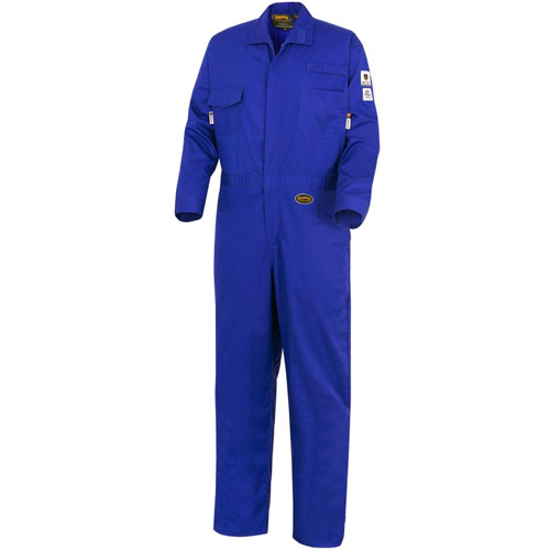 7779T Combinaisons ignifuges r&eacute;sistants aux arcs &eacute;lectriques 88/12 FR-Tech, Taille 40 (grand taille), Bleu royal, 10 cal/cm² Rideout Tool & Machine Inc.