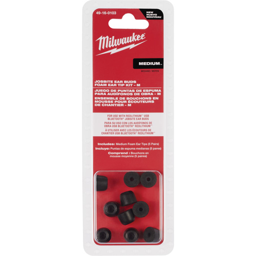 Medium Jobsite Ear Buds Ear Tip Kits Rideout Tool & Machine Inc.