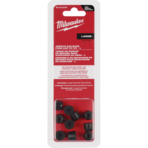 Large Jobsite Ear Buds Ear Tip Kits Rideout Tool & Machine Inc.