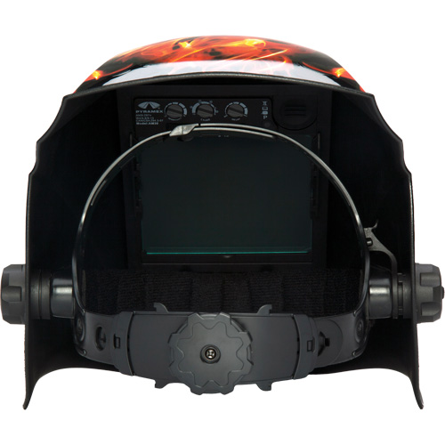 Casque de soudeur autonoircissant Leadhead, 3,8" lo x 3,4" la Champ de vision, Teinte 9 - 13 Rideout Tool & Machine Inc.
