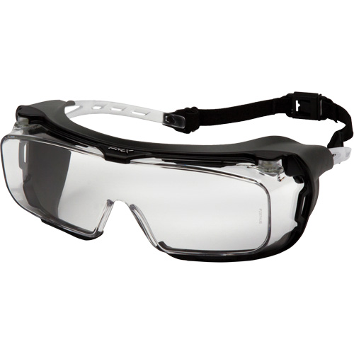 Lunettes &agrave; coques de s&eacute;curit&eacute; Cappture Plus, Lentille Transparent, Antibu&eacute;e, Ventilation Ferm&eacute; Rideout Tool & Machine Inc.