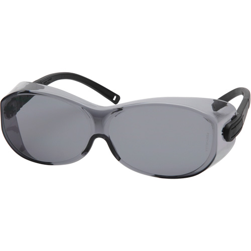 Lunettes de s&eacute;curit&eacute; TG OTS, Lentille Gris, Anti-&eacute;gratignures, ANSI Z87+/R&eacute;pond ou surpasse la norme CSA Z94.3 Rideout Tool & Machine Inc.