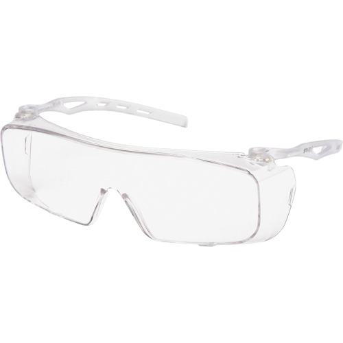 Lunettes de s&eacute;curit&eacute; Cappture, Lentille Transparent, Antibu&eacute;e, ANSI Z87+/R&eacute;pond ou surpasse la norme CSA Z94.3 Rideout Tool & Machine Inc.