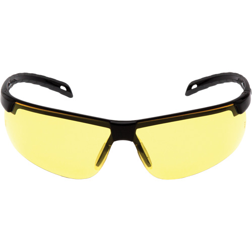 Lunettes de s&eacute;curit&eacute; Ever-Lite, Lentille Ambr&eacute;e, ANSI Z87+/R&eacute;pond ou surpasse la norme CSA Z94.3 Rideout Tool & Machine Inc.