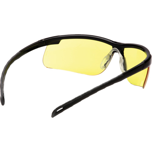 Lunettes de s&eacute;curit&eacute; Ever-Lite, Lentille Ambr&eacute;e, ANSI Z87+/R&eacute;pond ou surpasse la norme CSA Z94.3 Rideout Tool & Machine Inc.