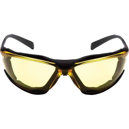 Lunettes de s&eacute;curit&eacute; Proximity, Lentille Ambr&eacute;e, Antibu&eacute;e, ANSI Z87+/R&eacute;pond ou surpasse la norme CSA Z94.3 Rideout Tool & Machine Inc.