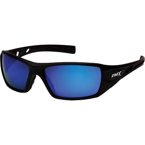Lunettes de s&eacute;curit&eacute; Velar, Lentille Miroir bleu, ANSI Z87+/R&eacute;pond ou surpasse la norme CSA Z94.3 Rideout Tool & Machine Inc.