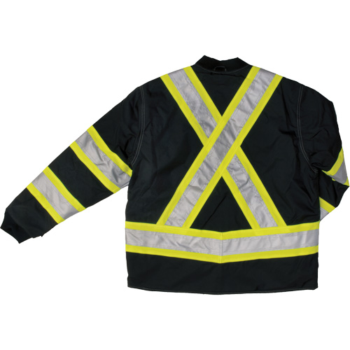 Ripstop 4-in-1 Safety Jacket, Polyester, Black, Small Rideout Tool & Machine Inc.