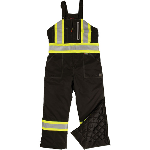 Salopette de s&eacute;curit&eacute; isolante en tissu ind&eacute;chirable, Polyester, T-petit, Noir Rideout Tool & Machine Inc.