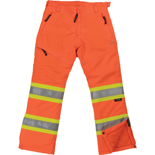 Womens Insulated Flex Safety Pant, Polyester, X-Large, High Visibility Orange Rideout Tool & Machine Inc.