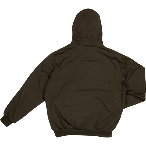 Water Repellent Fleece Pullover Hoodie, Men's, Small, Black Rideout Tool & Machine Inc.