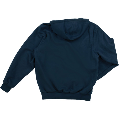 Water Repellent Fleece Pullover Hoodie, Men's, 5X-Large, Navy Blue Rideout Tool & Machine Inc.
