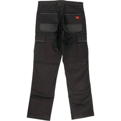 WP100 Work Pants, Cotton/Spandex, Black, Size 4, 30 Inseam Rideout Tool & Machine Inc.