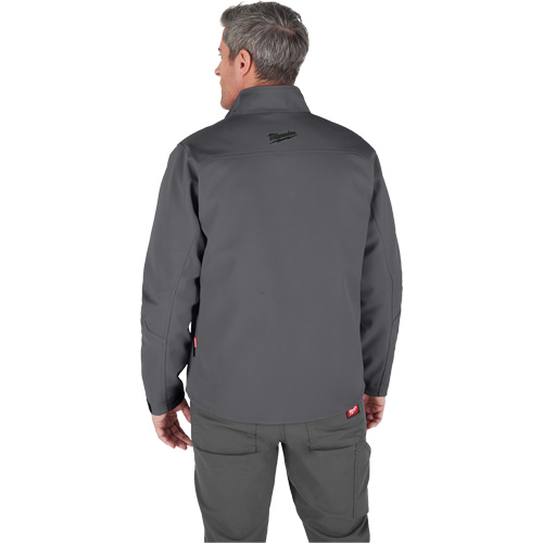 Manteau chauffante M12 ToughShell (manteau seulement), Hommes, T-Grand, Gris Rideout Tool & Machine Inc.