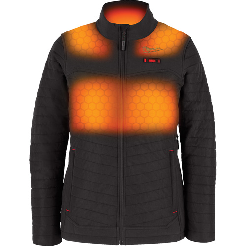 Manteau chauffant M12 Axis avec pile, Femmes, Grand, Noir Rideout Tool & Machine Inc.