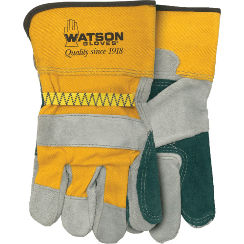 Gants d'ajusteur Mad Dog, Taille unique, Paume en Cuir de vache refendu Rideout Tool & Machine Inc.