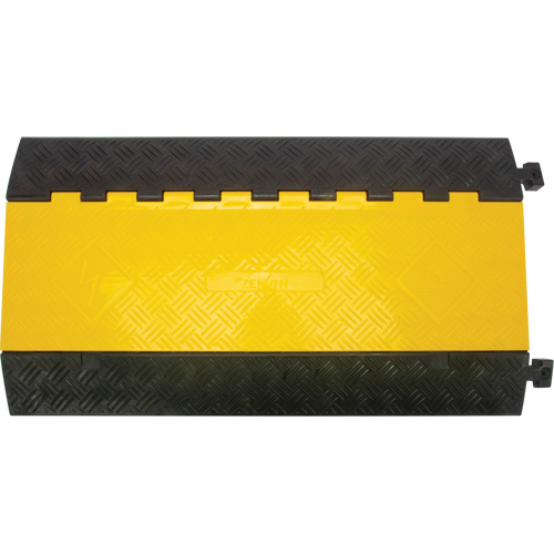 Polyurethane Cable Protector, 5 Channels, 35.43" L x 19.69" W x 2" H Rideout Tool & Machine Inc.
