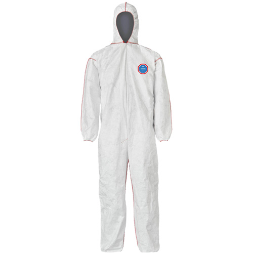 SFR Coveralls with Hood, Medium, White, Tyvek&reg; 400 Rideout Tool & Machine Inc.