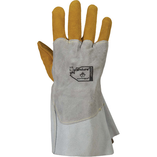 Endura&reg; 335DBP Welding Gloves, Split Cowhide/Split Elkhide, Size Small Rideout Tool & Machine Inc.