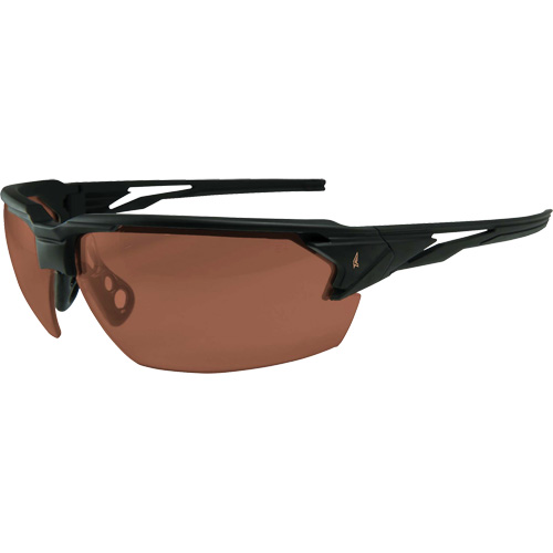 Lunettes de s&eacute;curit&eacute; Pumori, Lentille Cuivre, Anti-&eacute;gratignures/Polaris&eacute;, ANSI Z87+/MCEPS GL-PD 10-12/R&eacute;pond ou surpasse la norme CSA Z94.3 Rideout Tool & Machine Inc.