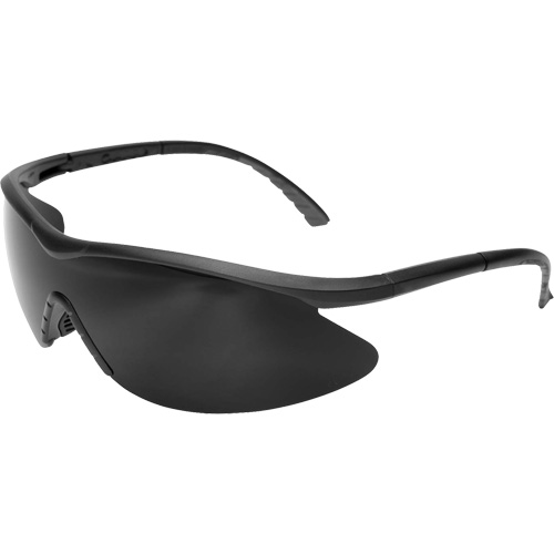 Lunettes de s&eacute;curit&eacute; Banraj, Lentille Fum&eacute;e, Anti-&eacute;gratignures, ANSI Z87+/MCEPS GL-PD 10-12/R&eacute;pond ou surpasse la norme CSA Z94.3 Rideout Tool & Machine Inc.