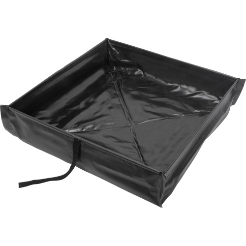 Collapsible Roll-Up Spill Berm, 15 US gal. Capacity, 2' W x 2' L x 6" H Rideout Tool & Machine Inc.
