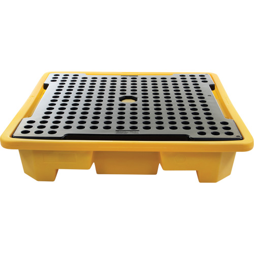4-Drum Spill Pallet, 66 US gal. Spill Capacity, 57.5" x 57.5" x 12" Rideout Tool & Machine Inc.
