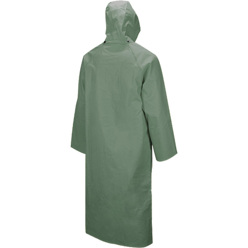 Manteau long avec capuchon d&eacute;tachable Hurricane 851, T-Grand, Vert Rideout Tool & Machine Inc.