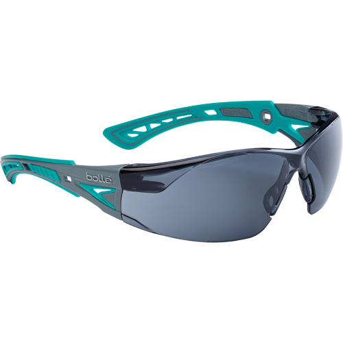 Petites lunettes de s&eacute;curit&eacute; RUSH+, Lentille Fum&eacute;e, Antibu&eacute;e/Anti-&eacute;gratignures Rideout Tool & Machine Inc.