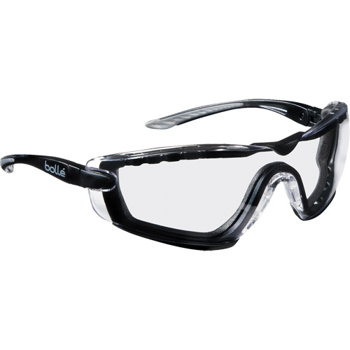 Lunettes de s&eacute;curit&eacute; enveloppantes hybrides Cobra, Lentille Transparent, Antibu&eacute;e/Anti-&eacute;gratignures Rideout Tool & Machine Inc.