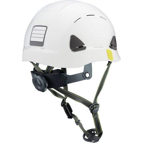 Fibre Metal Climbing Style Safety Helmet, Meets CSA Type 2, Ratchet Suspension, Vented Rideout Tool & Machine Inc.