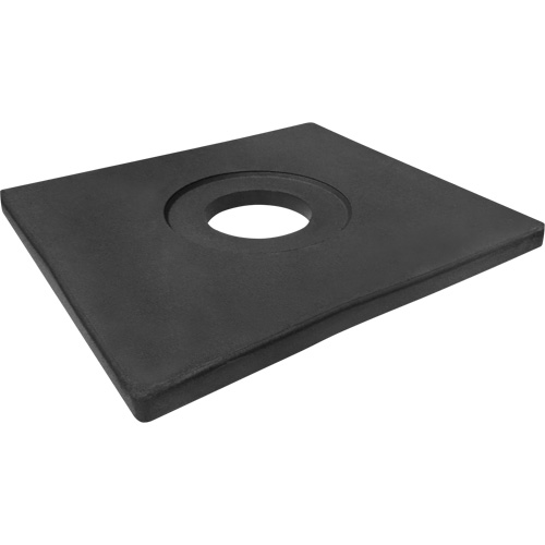 Base en caoutchouc pour poteau d&eacute;lin&eacute;ateur, 10 lb Rideout Tool & Machine Inc.