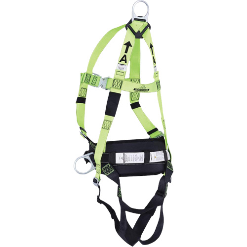 FBH10000L1020-S  Harnais de s&eacute;curit&eacute; s&eacute;rie entrepreneur avec ceinture de positionnement, Certifi&eacute;e CSA, Classe ALP, Petit Rideout Tool & Machine Inc.