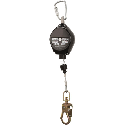 SRL-73302-20LE Self-Retracting Lifeline, 20', Galvanized Steel, Swivel Rideout Tool & Machine Inc.